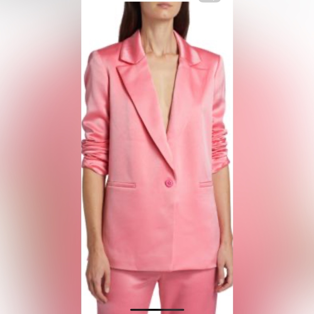 Alice + Olivia Pink/ peachy Jacket